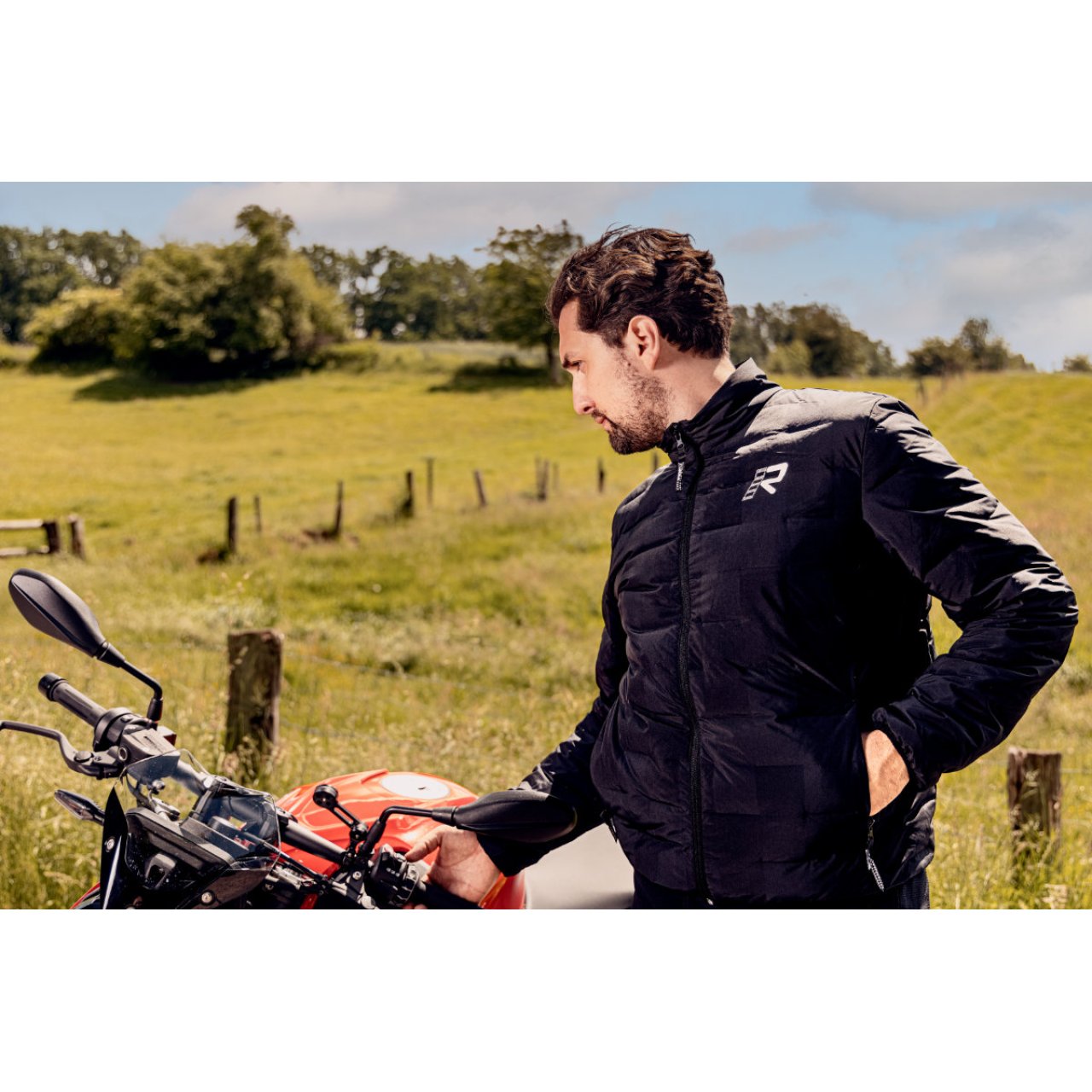 Rukka Realer GTX Motorcycle Textile Jacket 48 Black/Orange : Amazon.de:  Automotive